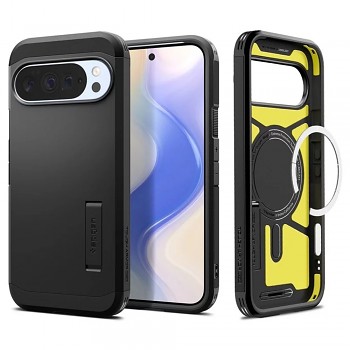 Pouzdro Spigen Tough Armor MagSafe pro Google Pixel 10 Pro XL černé