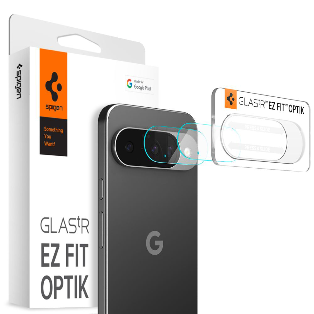Levně Spigen Optik.tR ochranné sklo na kameru Google Pixel 10 průhledné 2 ks