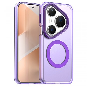 Techsuit CandyCase MagSafe pro Huawei Pura 80 Pro fialový