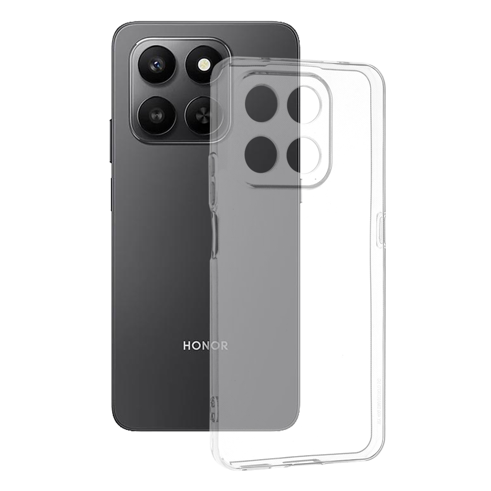 Levně Techsuit silikonový obal Honor 400 Smart 5G 400 Smart 4G X7d 4G průhledný