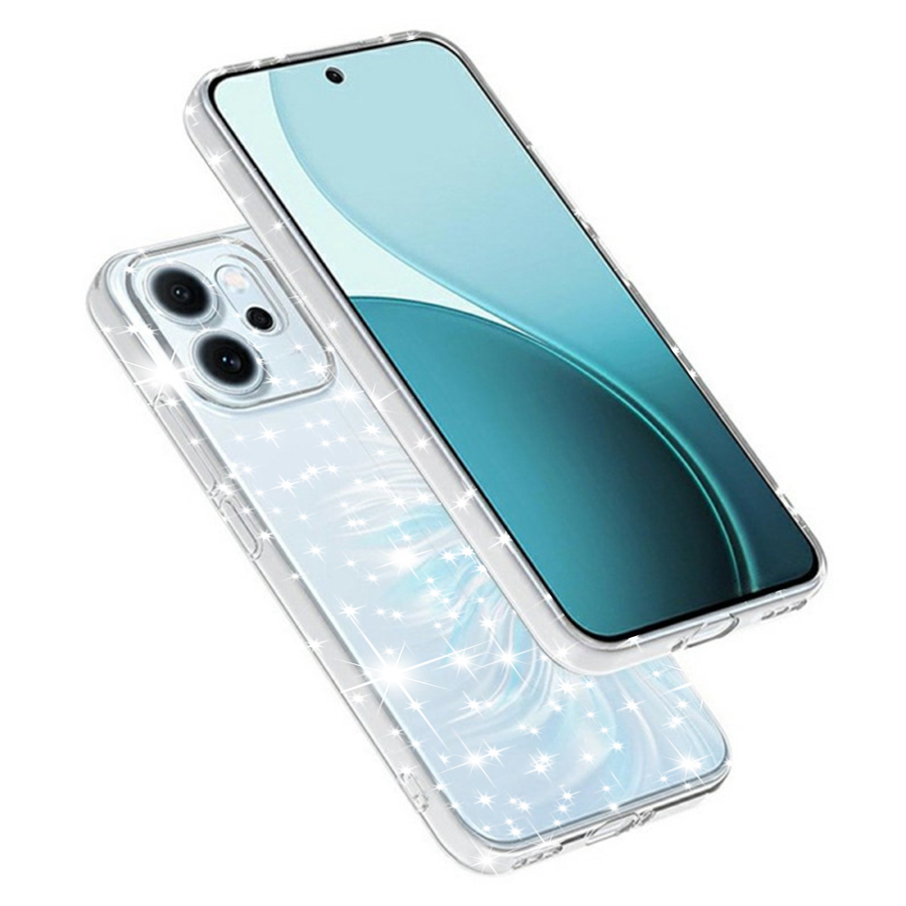 Levně Techsuit SparkleSkin Series pro Oppo Reno14 F / Reno14 FS 5G průhledný
