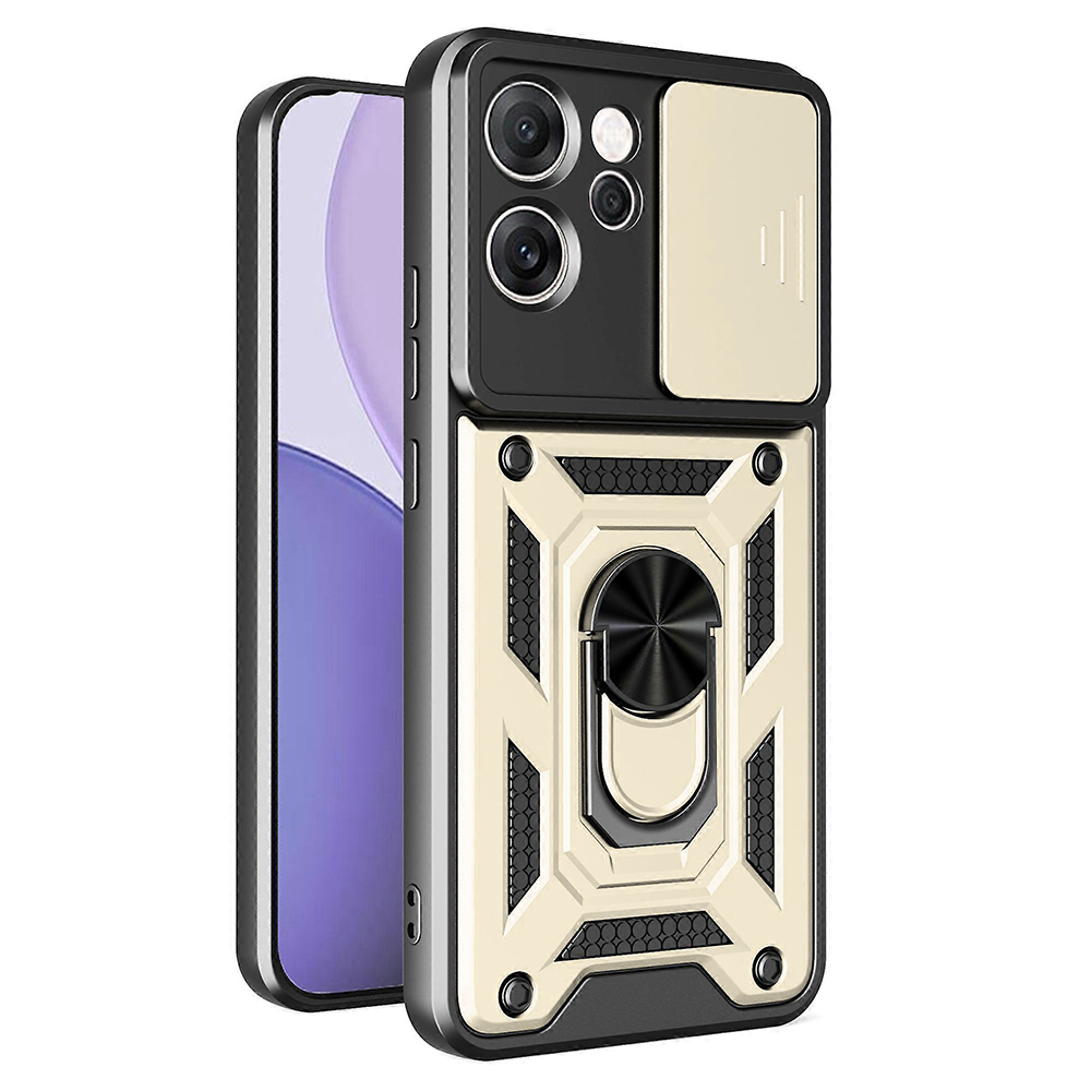 Levně Techsuit CamShield Series pro Oppo Reno14 F / Reno14 FS 5G zlatý