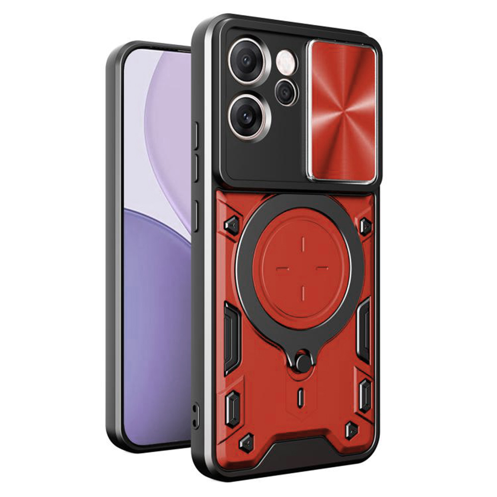 Levně Techsuit CamGuard Pro pro Oppo Reno14 F Reno14 FS 5G červený