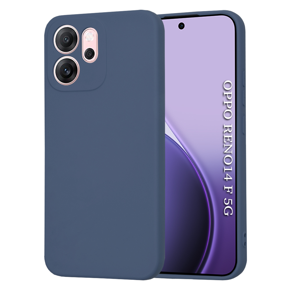 Levně Techsuit SoftFlex pro Oppo Reno14 F Reno14 FS 5G námořnická modrá
