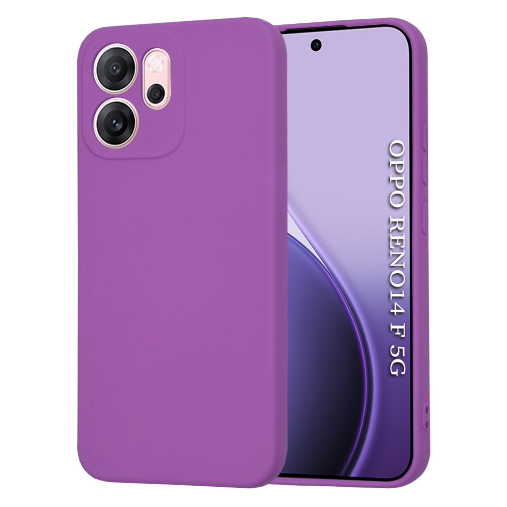 Levně Techsuit SoftFlex pro Oppo Reno14 F Reno14 FS 5G fialová