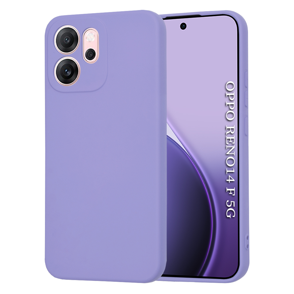 Levně Techsuit SoftFlex pro Oppo Reno14 F Reno14 FS 5G světle fialová