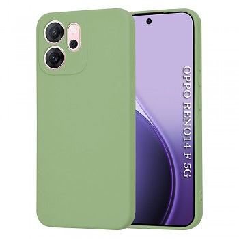 Techsuit SoftFlex pro Oppo Reno14 F Reno14 FS 5G mátově zelená