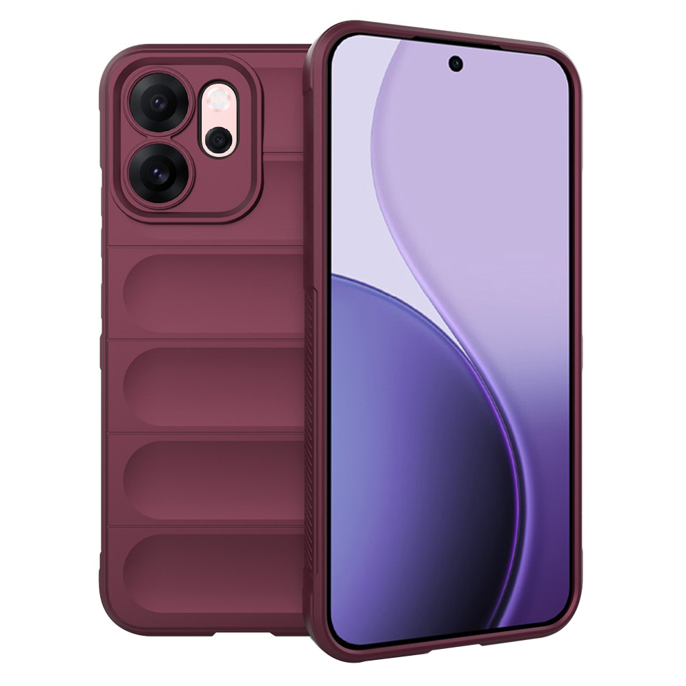 Levně Techsuit Magic Shield pro Oppo Reno14 F Reno14 FS 5G v barvě bordeaux