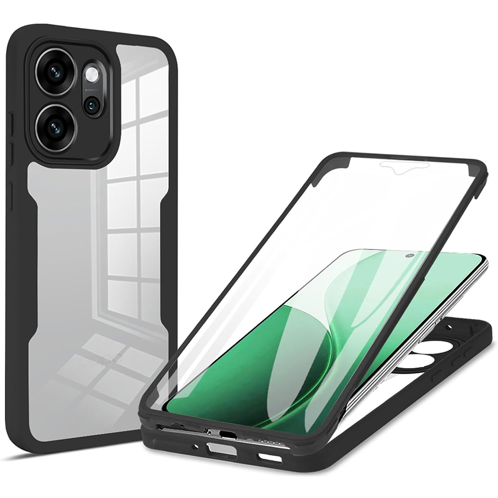 Levně Techsuit ColorVerse 360 Series + Ochranné sklo Oppo Reno14 F / FS 5G Černá