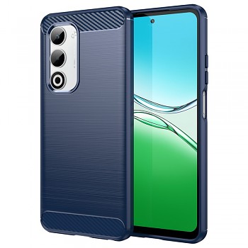 Techsuit Carbon Silicone pro Oppo A5 4G A5 5G modrý