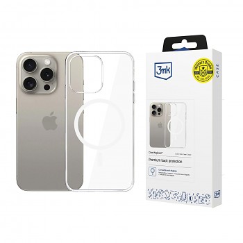 3mk Clear MagCase iPhone 15 Pro Max Průhledný