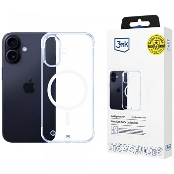 3mk Just20g MagCase iPhone 16 průhledný