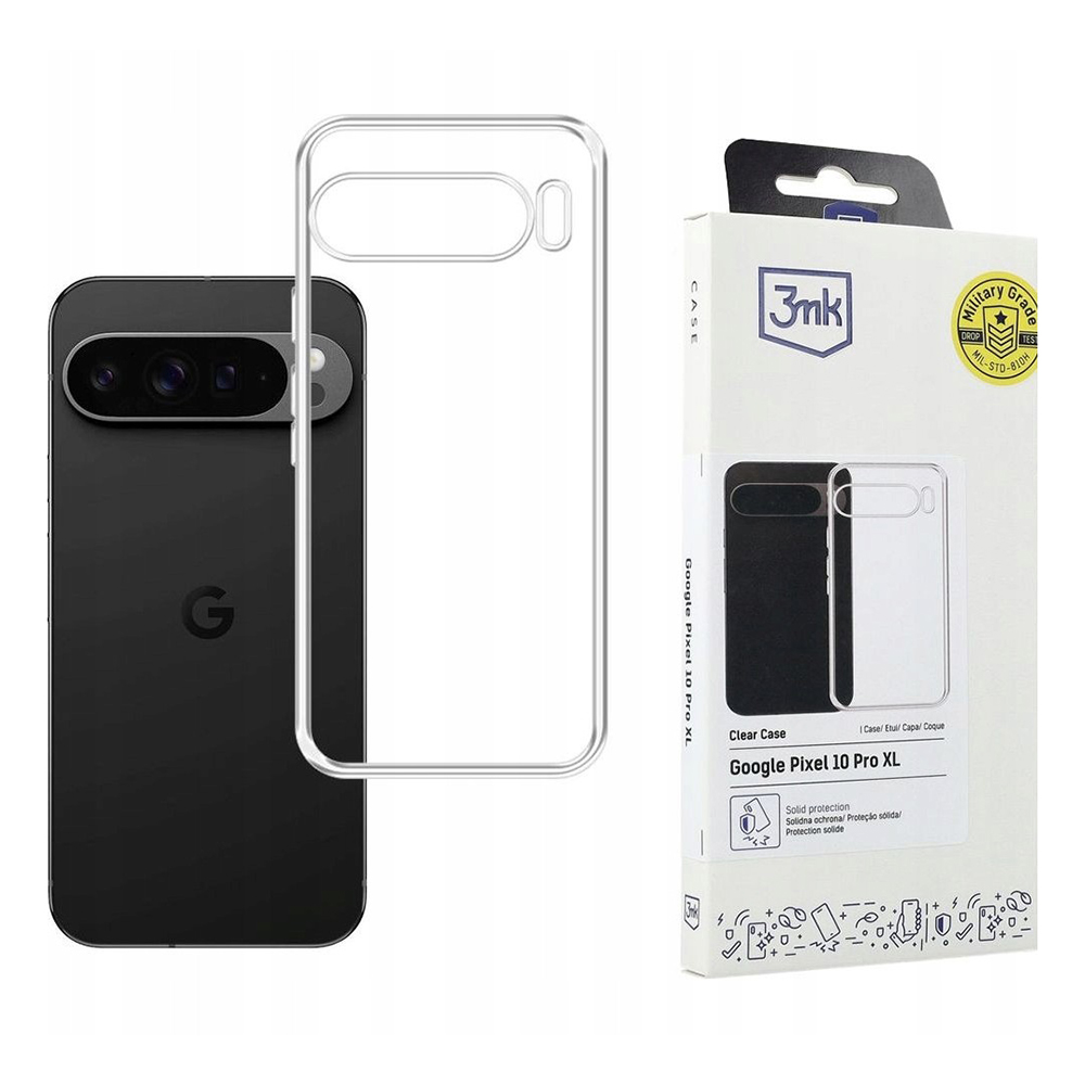 Levně 3mk Clear Case pro Google Pixel 10 Pro XL průhledný