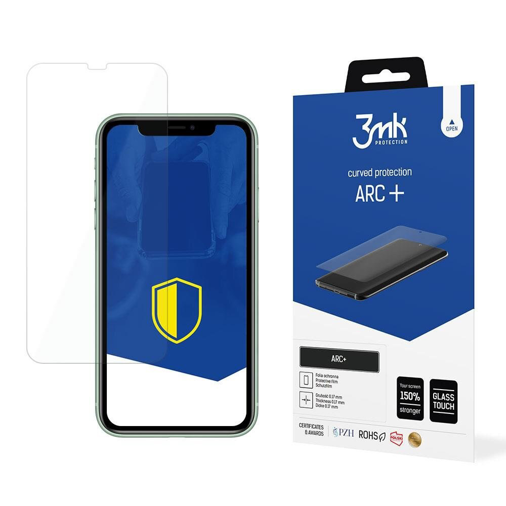Levně Ochranná fólie 3mk ARC+ iPhone 11 průhledná