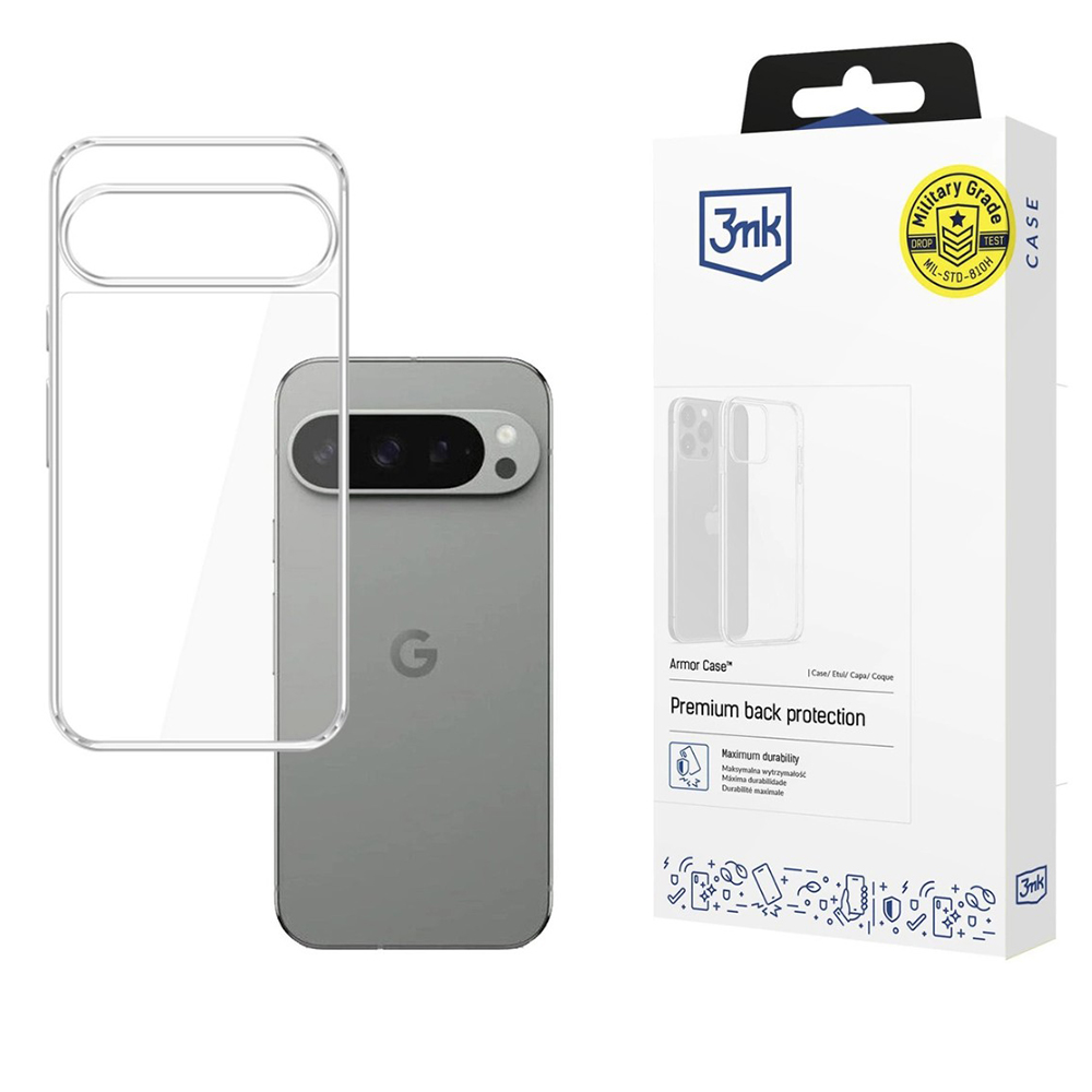 3mk Armor Case Google Pixel 10 / 10 Pro Průhledný