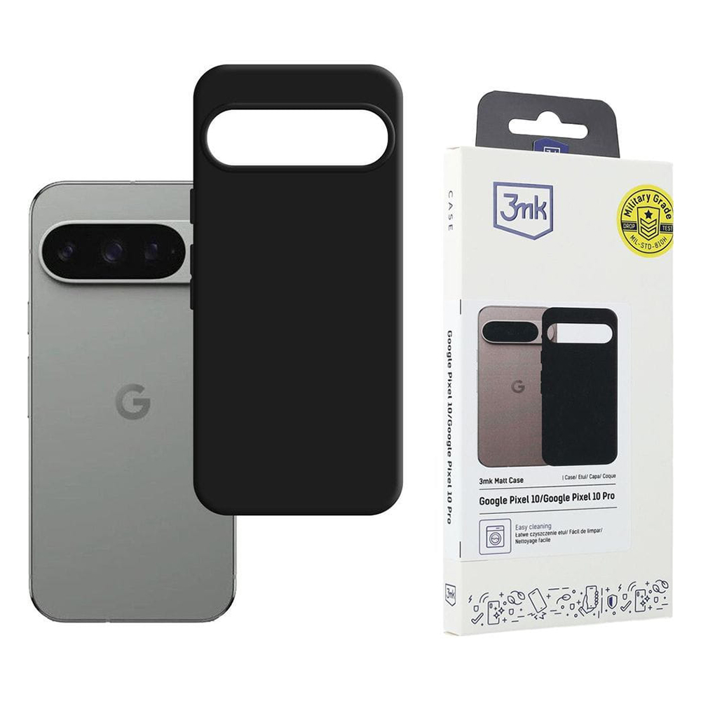 Levně 3mk Matt Case pro Google Pixel 10 / 10 Pro černý