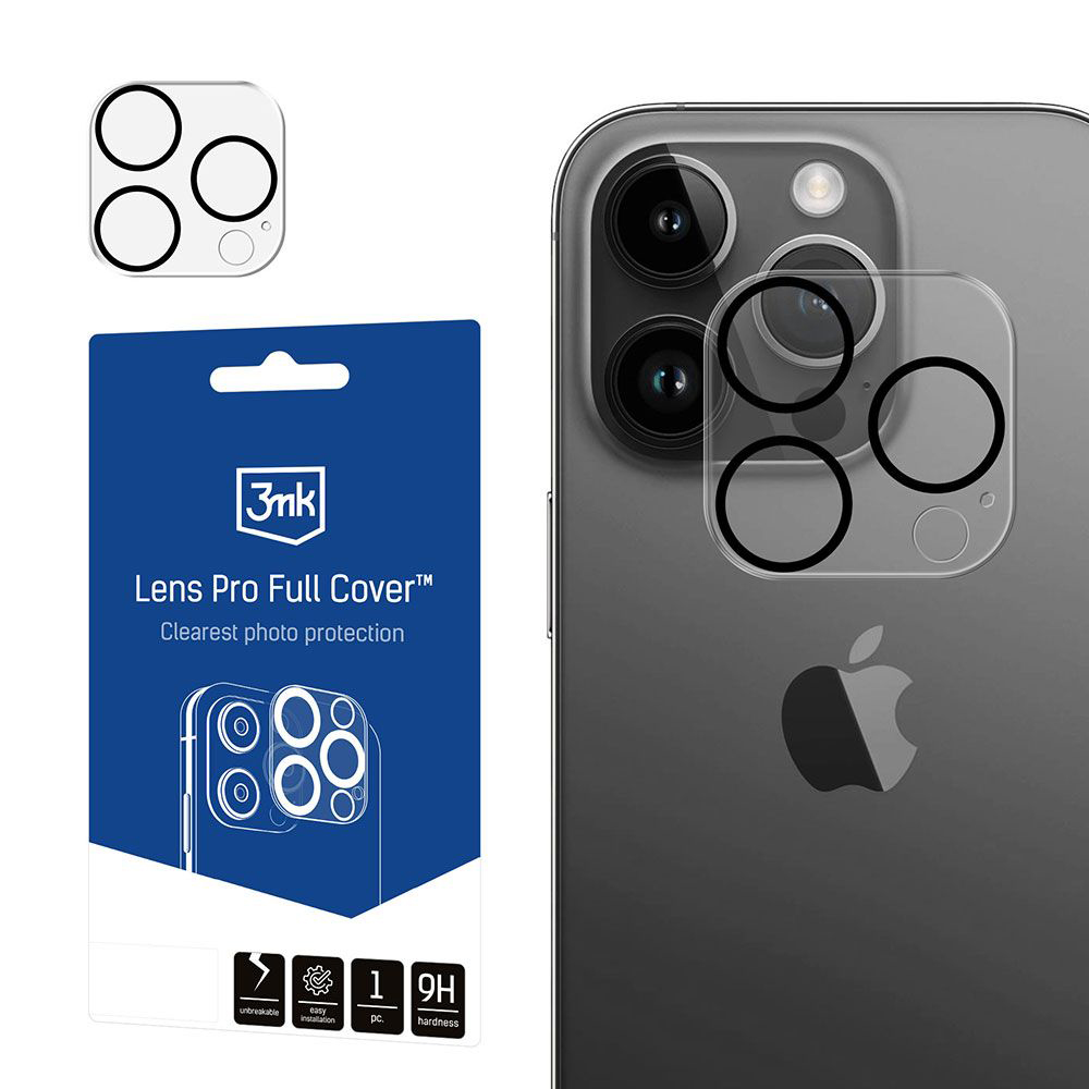Levně 3mk Lens Pro Full Cover iPhone 13 Pro průhledný