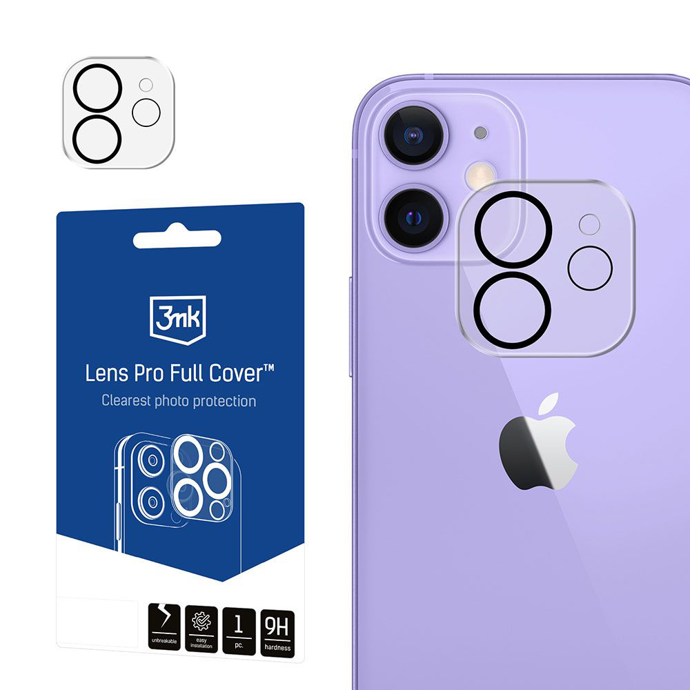 Levně 3mk Lens Protection iPhone 12 průhledný