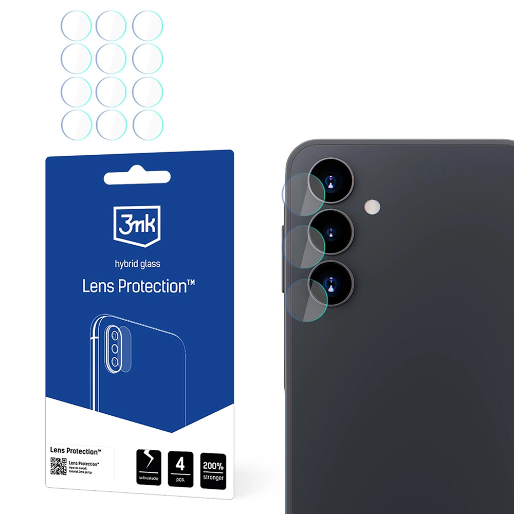 Levně 3mk Lens Protection (4 ks) Samsung Galaxy A16 4G / A16 5G průhledný