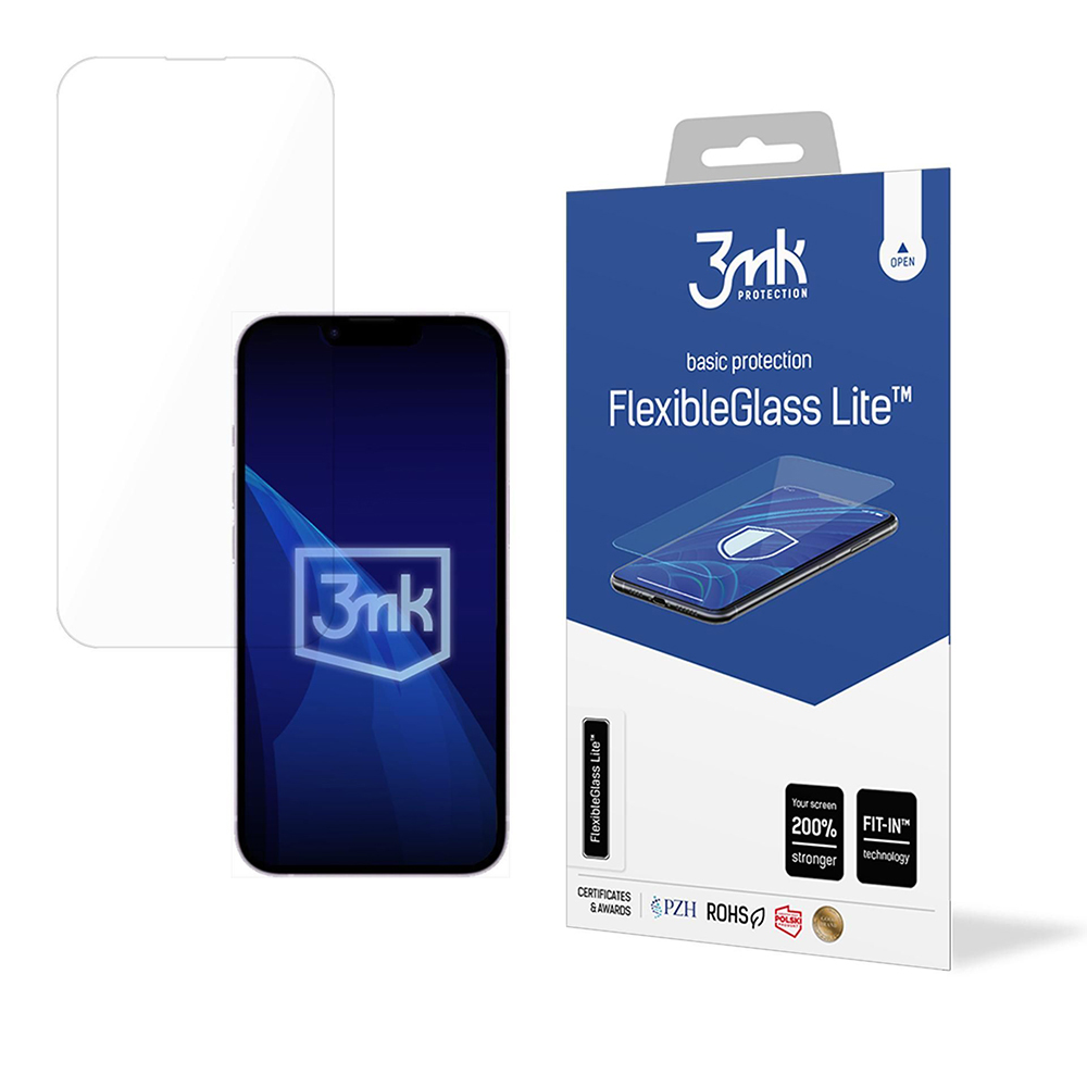 3mk FlexibleGlass Lite iPhone 16e průhledný