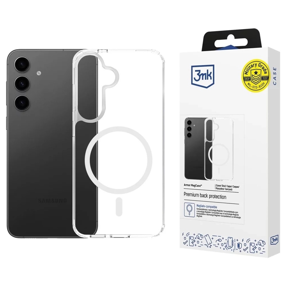 Levně 3mk Armor MagCase Samsung Galaxy A16 4G / A16 5G Průhledný