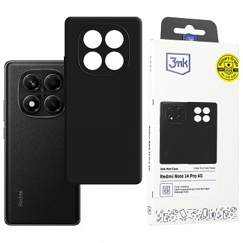 3mk Matt Case pro Xiaomi Redmi Note 14 Pro 4G černý