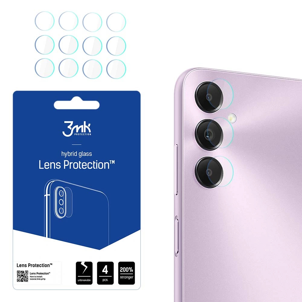 Levně 3mk Lens Protection (4 ks) Samsung Galaxy A05s průhledná