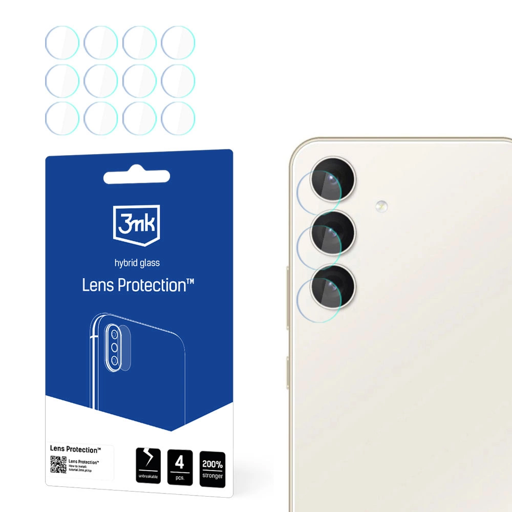 Levně 3mk Lens Protection (4 ks) Samsung Galaxy S24 průhledná