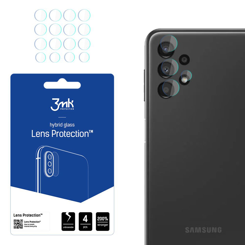 Levně 3mk Lens Protection (4 pack) Samsung Galaxy A13 4G čirý