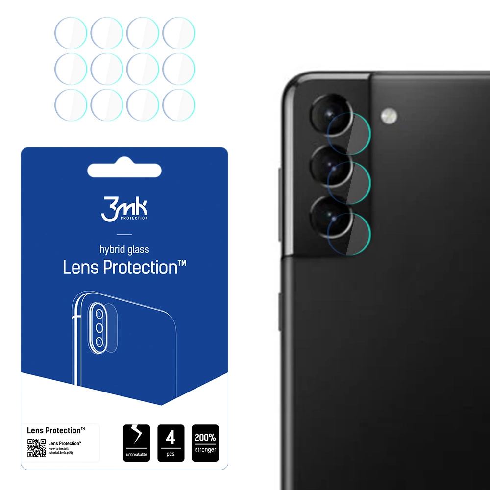 Levně 3mk Lens Protection (4 ks) Samsung Galaxy S21 5G průhledná