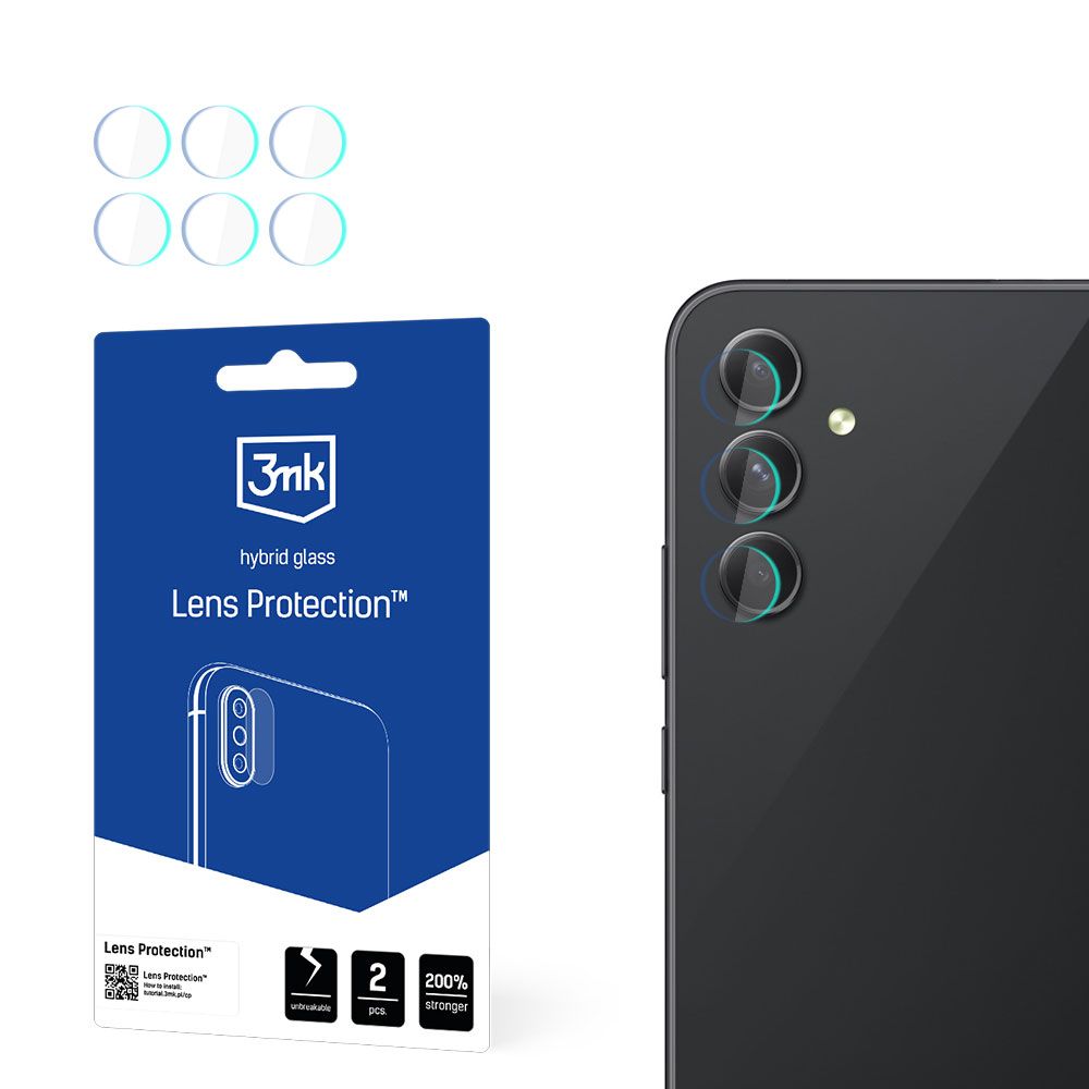 Levně 3mk Lens Protection (4 pack) Samsung Galaxy A54 průhledný