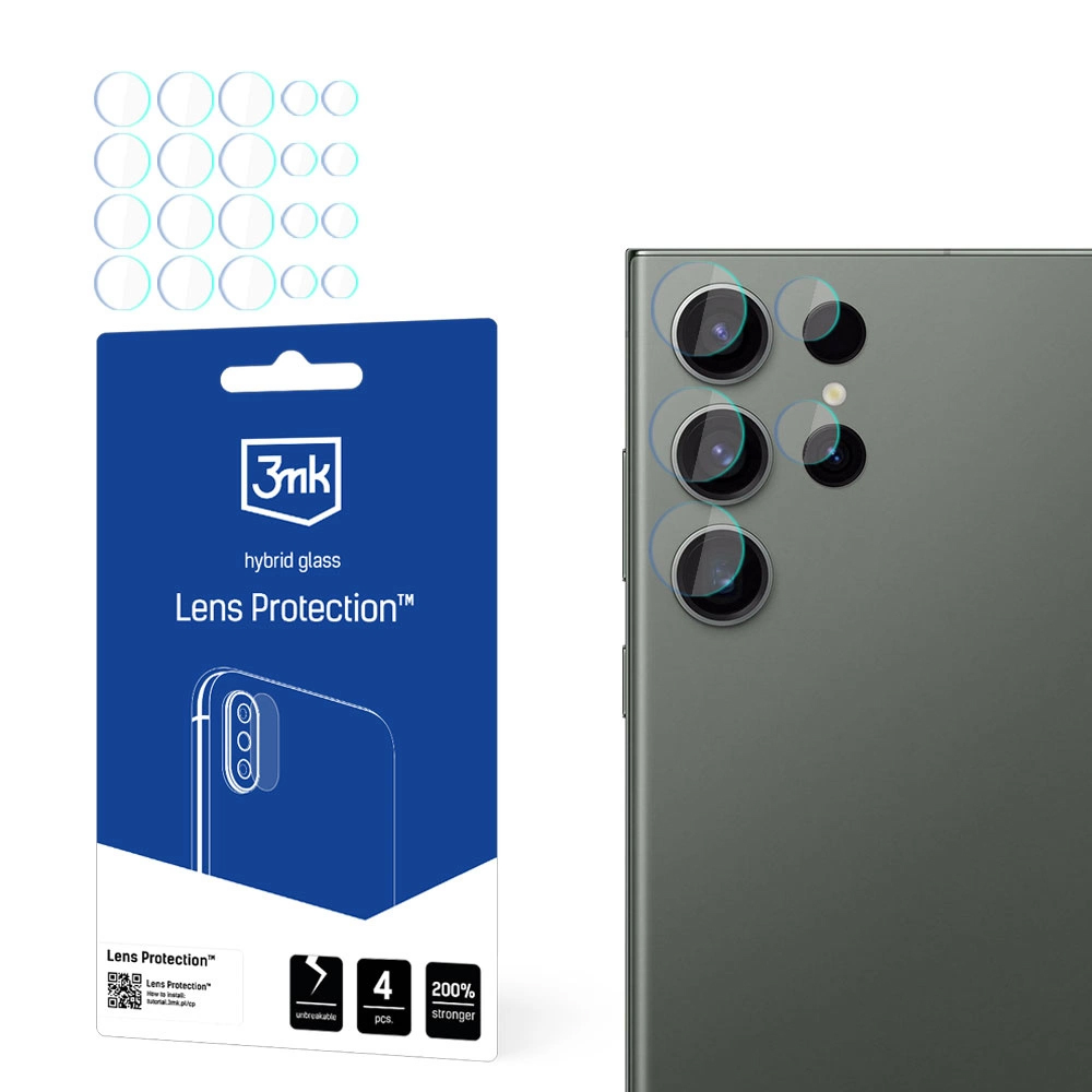 Levně 3mk Lens Protection (4 ks) Samsung Galaxy S24 Ultra průhledná