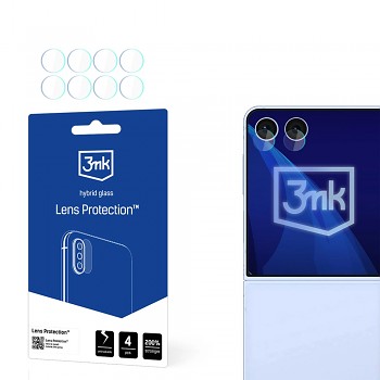 3mk Ochrana objektivu 4 ks Samsung Galaxy Z Flip7 Čirá