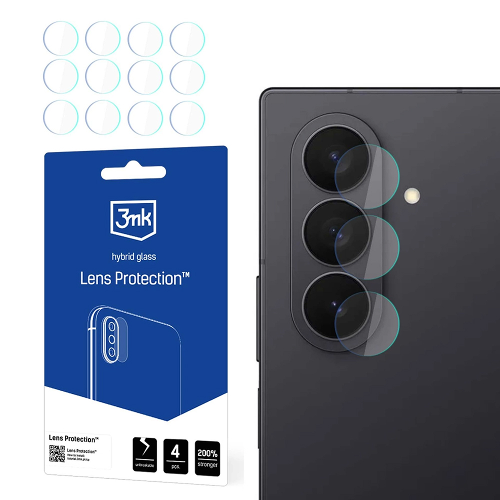 Levně 3mk Lens Protection (4 ks) Samsung Galaxy Z Fold7 průhledná