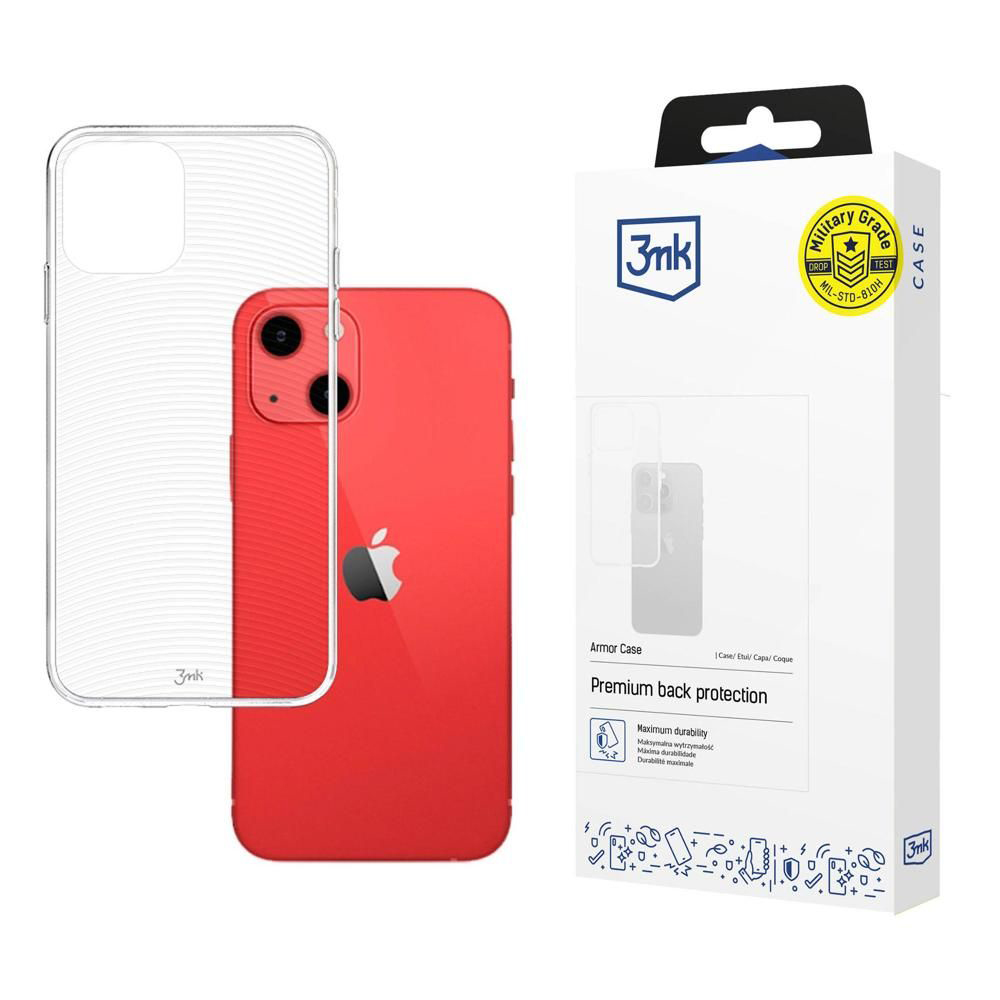 Levně 3mk Armor Case iPhone 13 Průhledný