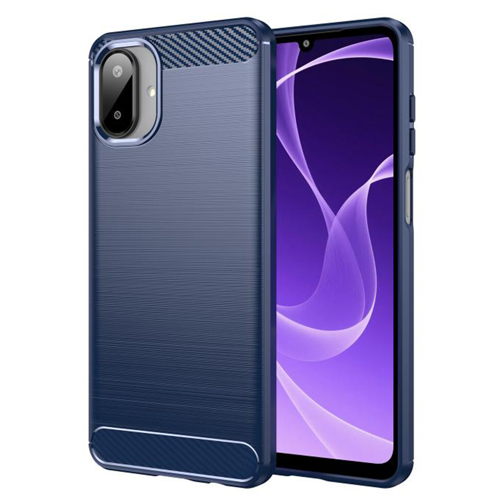 Levně Techsuit Carbon Silicone pro Samsung Galaxy A07 4G modrý