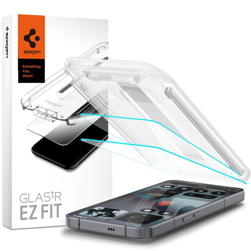 Levně Spigen Glas.tR EZ-FIT (2 balení) Nothing Phone (3) průhledný