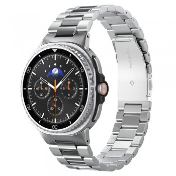 Spigen Modern Fit pro Samsung Galaxy Watch8 40mm 44mm Classic stříbrná