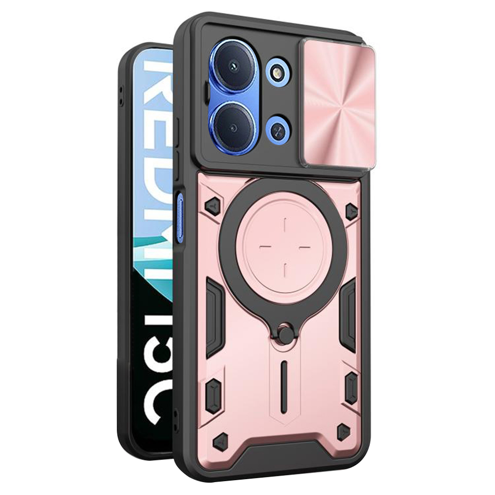 Levně Techsuit CamGuard Pro pro Xiaomi Redmi 15C 4G / 5G růžově zlatý