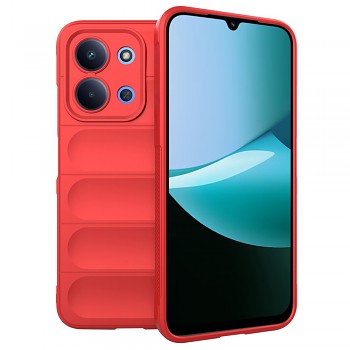 Techsuit Magic Shield pro Xiaomi Redmi 15C 4G/5G červený