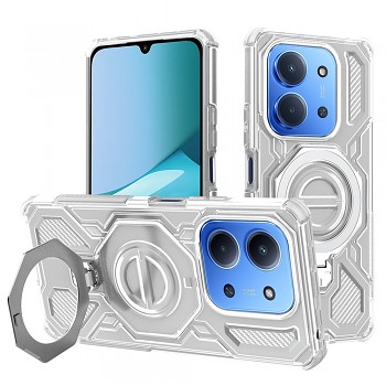 Techsuit Carbon Shield PRO pro Xiaomi Redmi 15C 4G/5G Poco C85 4G bílá průhledná