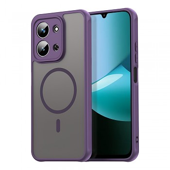 Techsuit HaloFrost II MagSafe pro Xiaomi Redmi 15C 4G/5G fialová