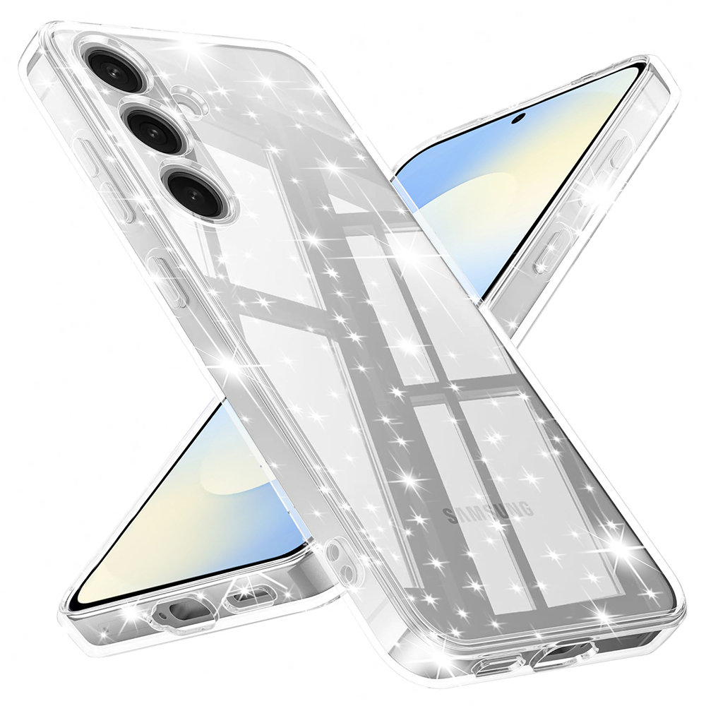 Levně Techsuit SparkleSkin Series pro Samsung Galaxy S25 FE průhledný obal