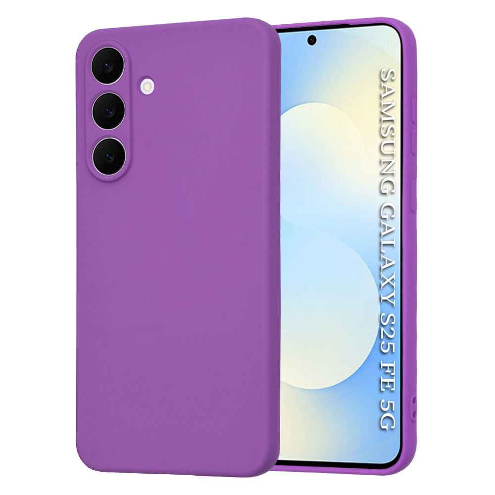 Levně Techsuit SoftFlex pro Samsung Galaxy S25 FE fialový