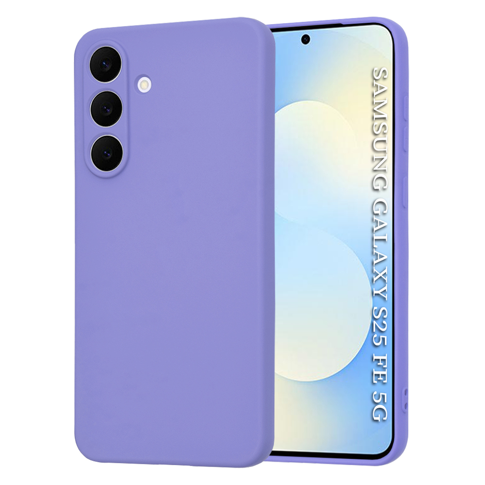 Levně Techsuit SoftFlex pro Samsung Galaxy S25 FE světle fialová