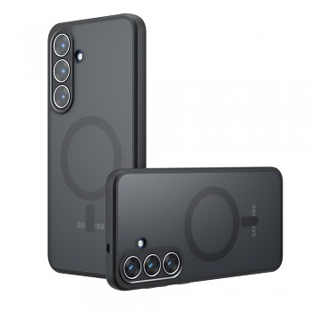 Techsuit PureFrost MagSafe pro Samsung Galaxy S25 FE v matné černé