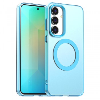 Techsuit CandyCase MagSafe pro Samsung Galaxy S25 FE modrý