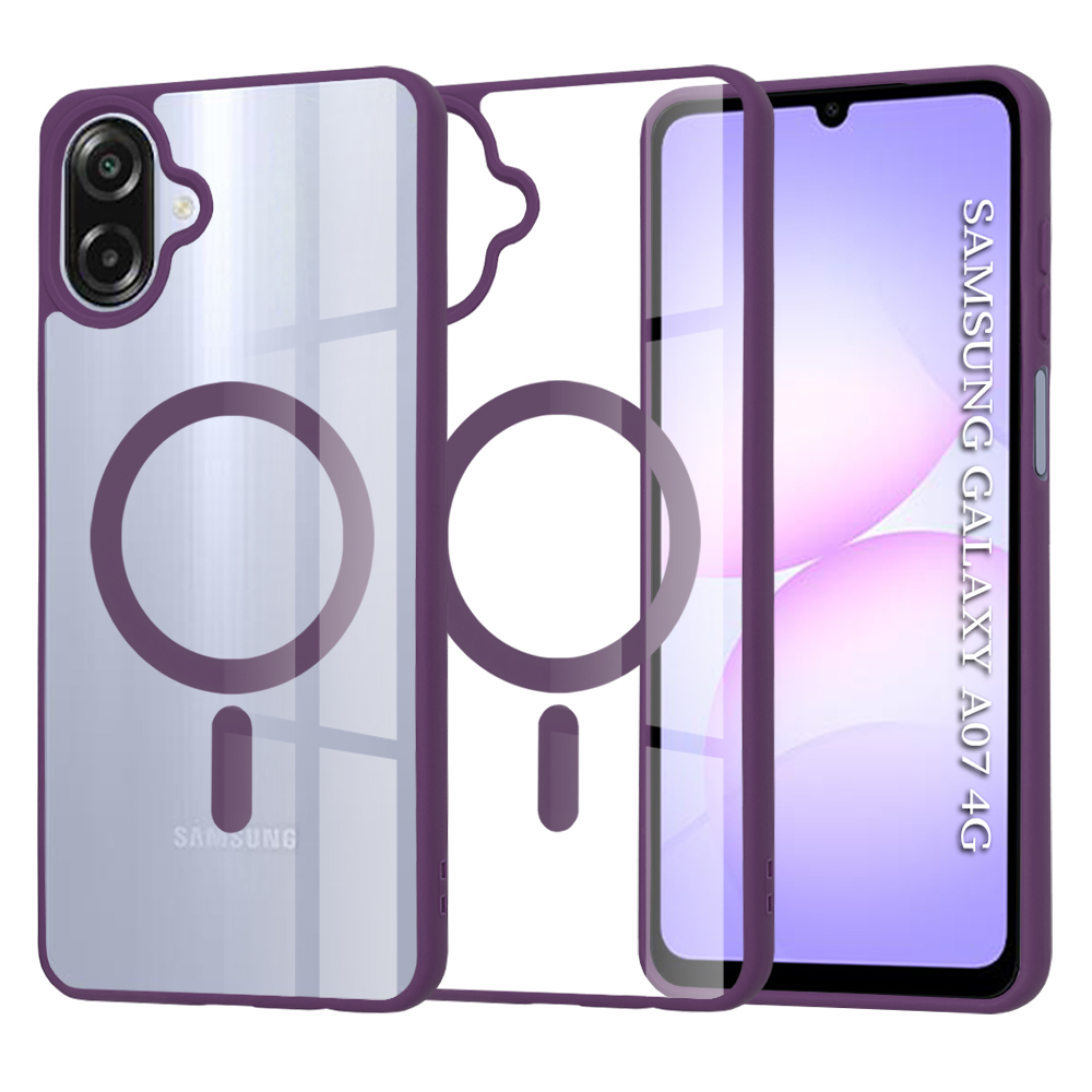 Levně Techsuit MagSafe Pro pro Samsung Galaxy A07 4G fialová