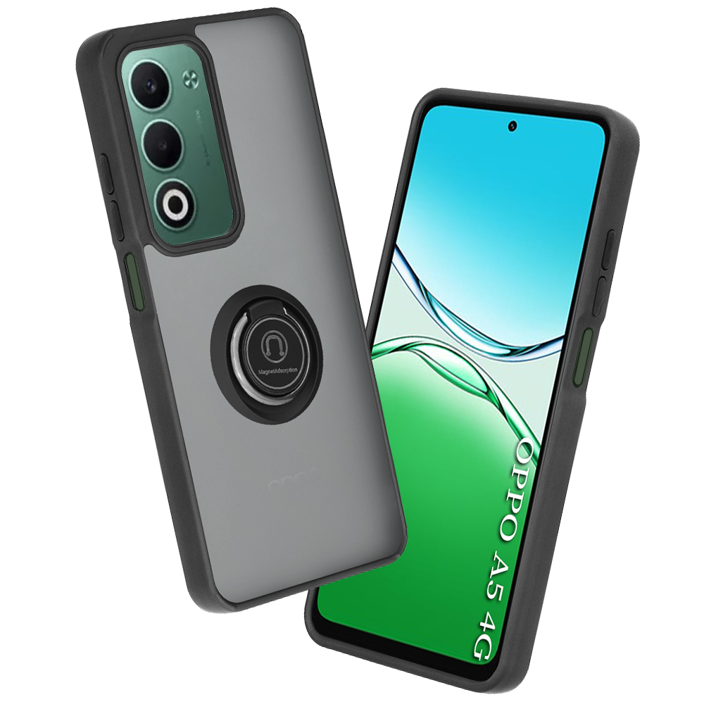 Levně Pouzdro Techsuit Glinth pro Oppo A5 4G A5 5G černé