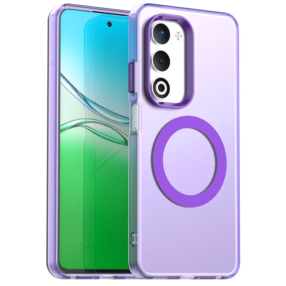 Levně Techsuit CandyCase MagSafe pro Oppo A5 4G A5 5G fialová